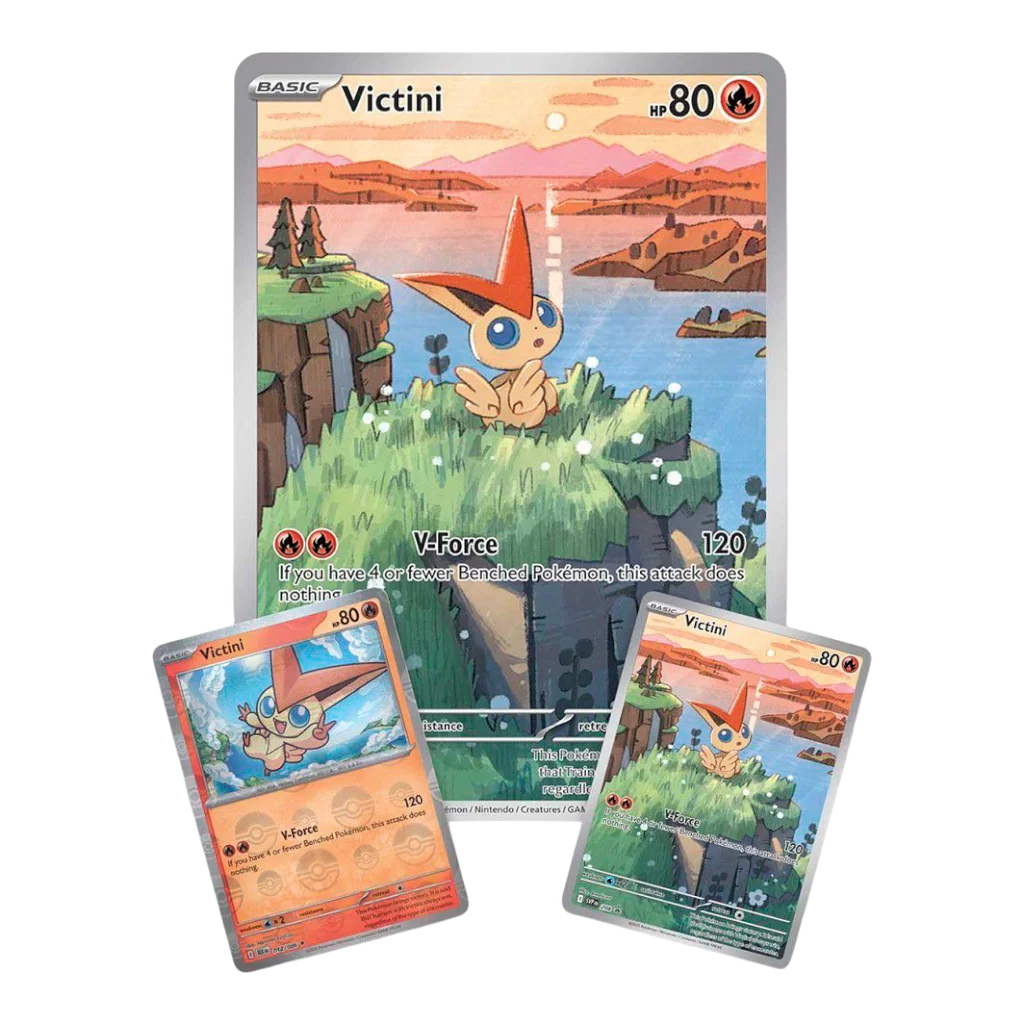 Victini Illustration Collection SV: Black Bolt & White Flare