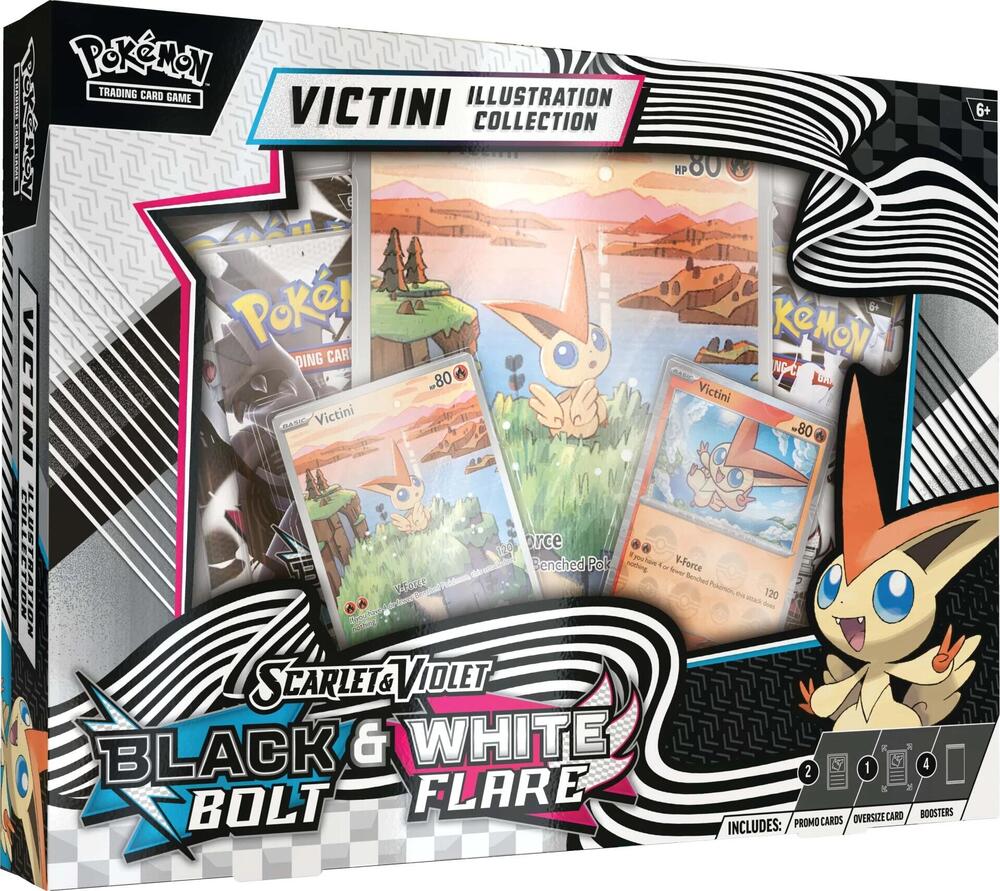 Victini Illustration Collection SV: Black Bolt & White Flare